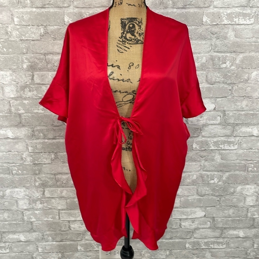 Victoria Secret Red Love Kimono/Robe